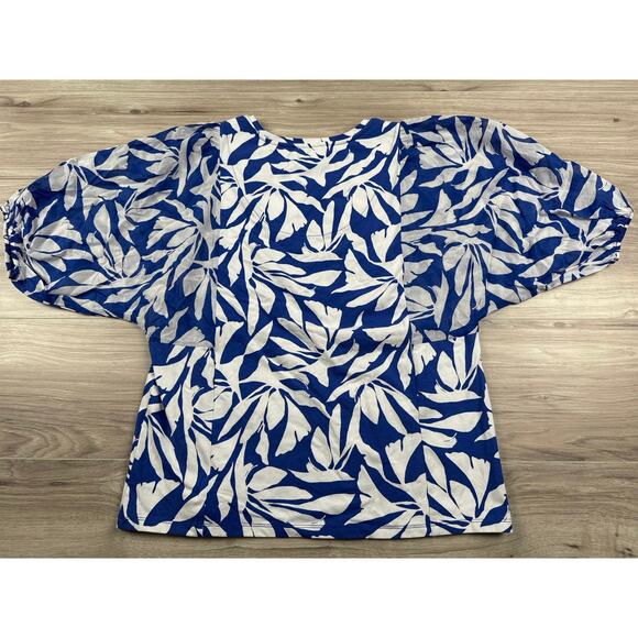 Chico’s Dolman Short Sleeve Knit Top – Rich Cobalt Blue, Size 8/M, NWT - Picture 4 of 9